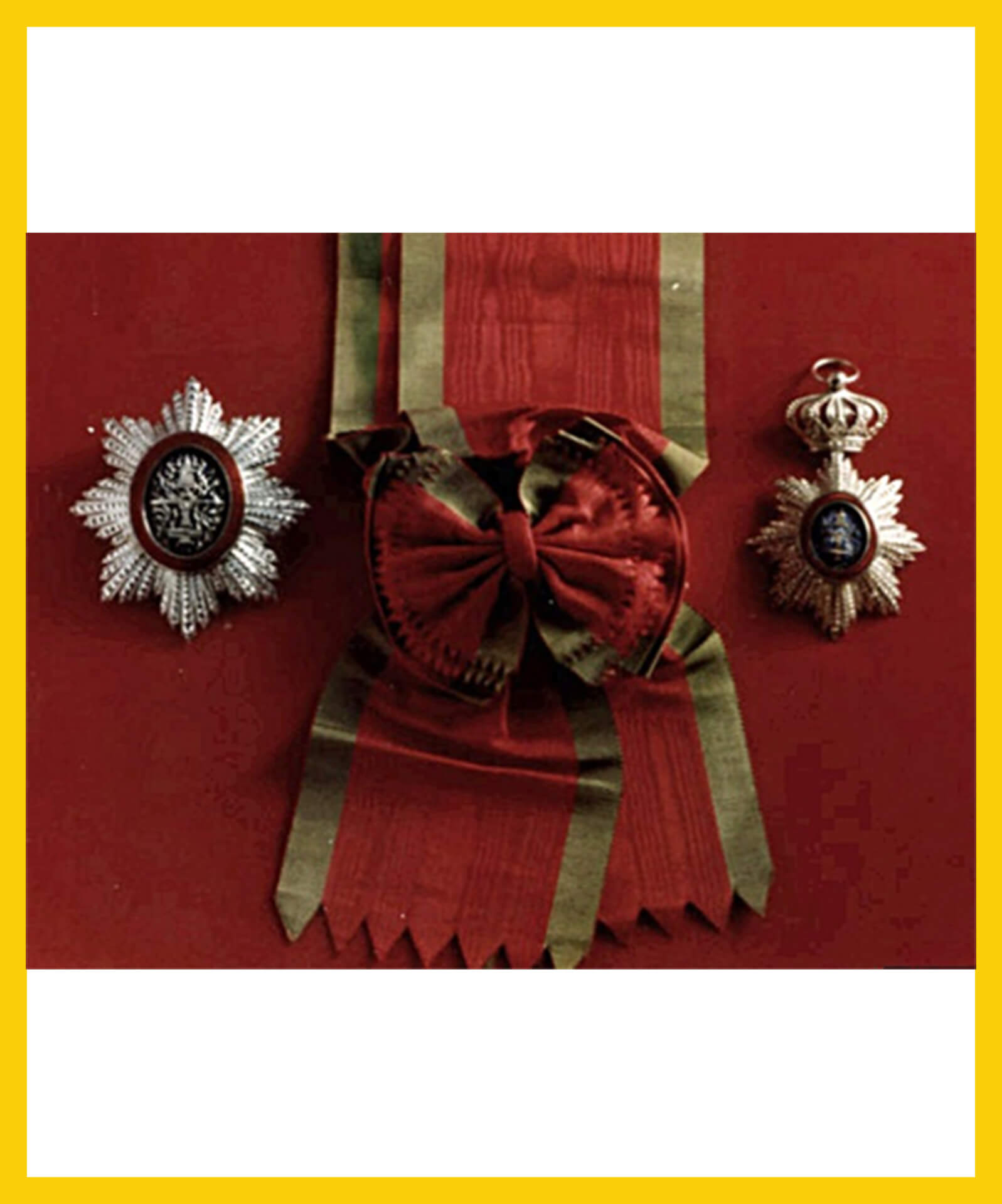 Grand Cross of the Royal Order of Cambodia. (Sumber : Muzium DiRaja Abu Bakar)